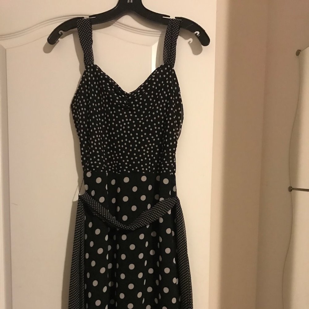 GUESS POLKA DOT ROMANTIC DRESS
